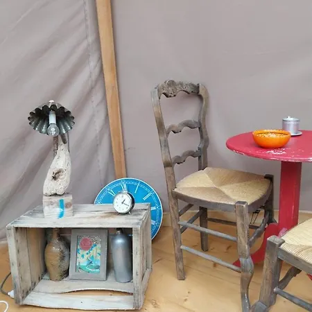 Wigwam De Phileas Fogg Luksusowy namiot La Coudre (Aube)